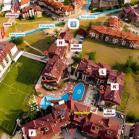 Belvedere Club 2bedroom F201 Апартамент *